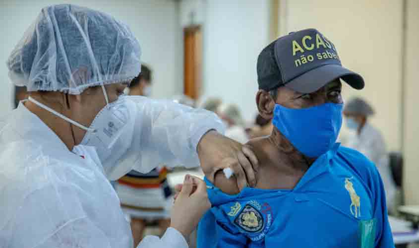 Nesta quinta serão vacinados somente os que fizeram agendamento pelo aplicativo SASI