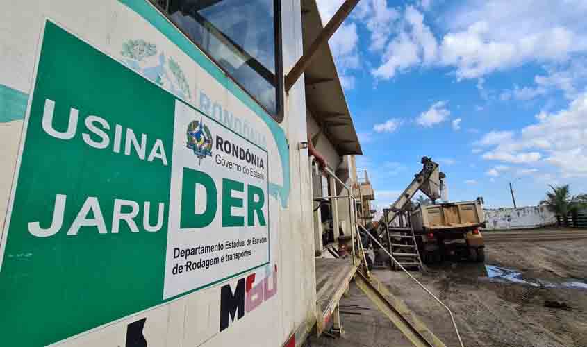 Usina de Asfalto do DER já atendeu mais de 200 quilômetros de rodovias em 2021