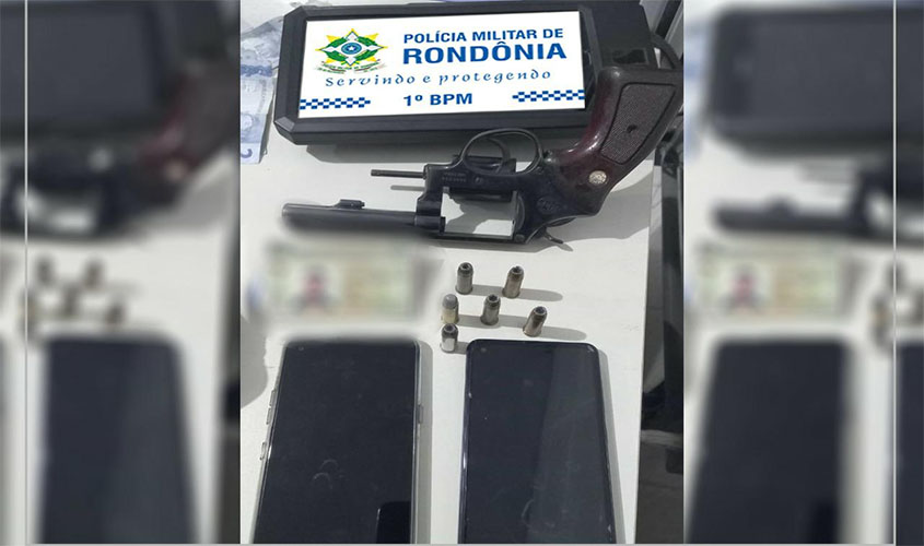 Homem é preso por porte ilegal de arma de fogo na Capital