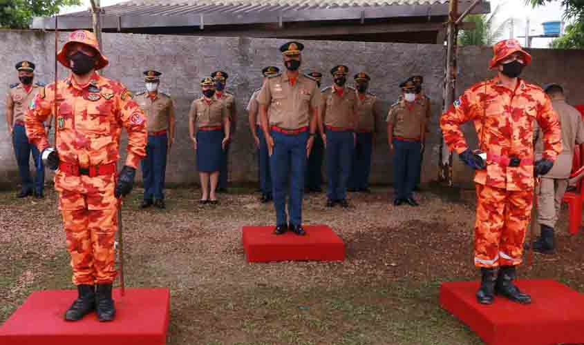 Corpo de Bombeiros Militar de Rondônia realiza passagem de comando do Grupamento de Busca e Salvamento