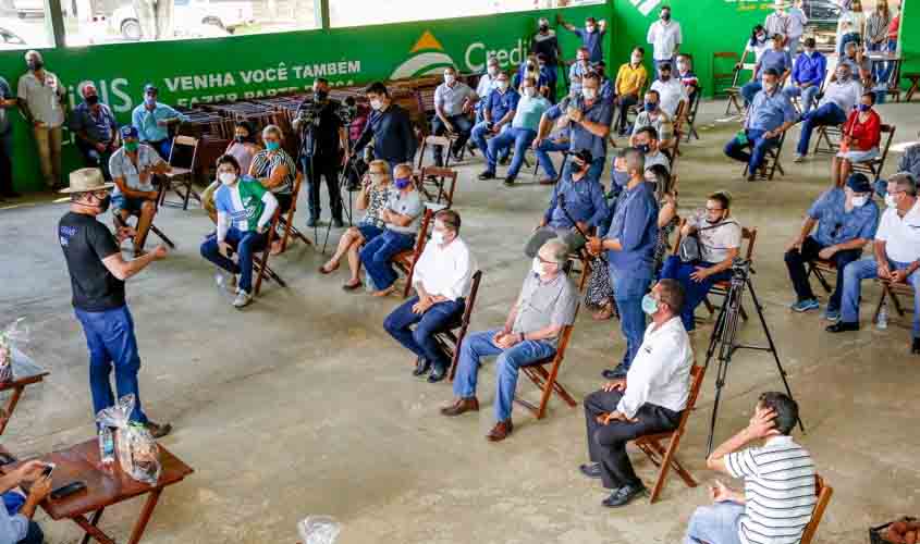 Governo de Rondônia se reúne com produtores rurais do Vale do Jamari para fortalecer o setor produtivo