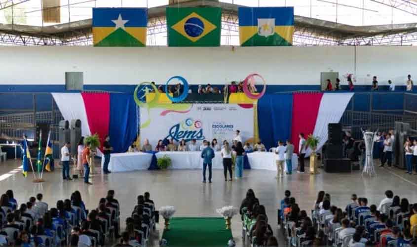 Prefeitura realiza cerimônia de abertura dos Jogos Escolares Municipais