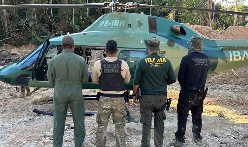 Polícia Federal e IBAMA deflagram operação Xapiri 4 nas Terras Indígenas Sete de Setembro, Roosevelt e Zoró.