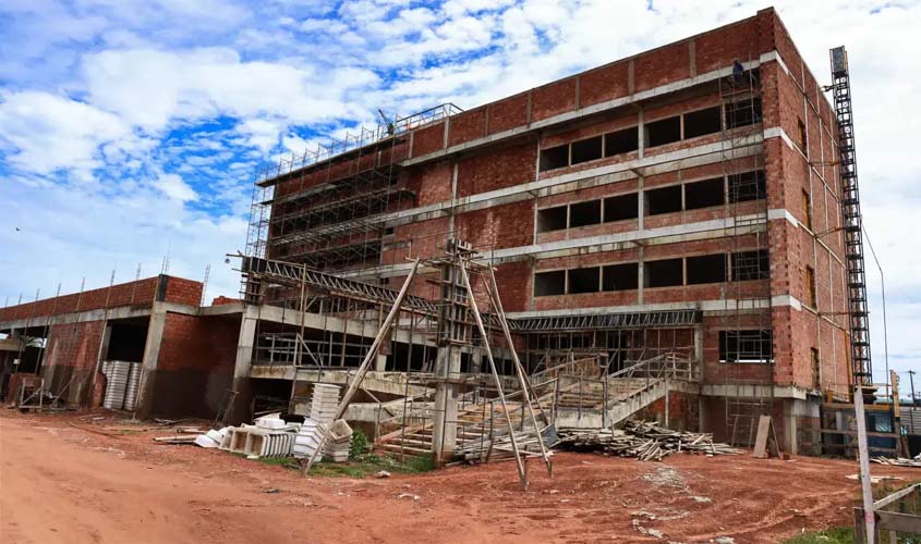 Novo complexo da Polícia Civil chega a 40% de execução