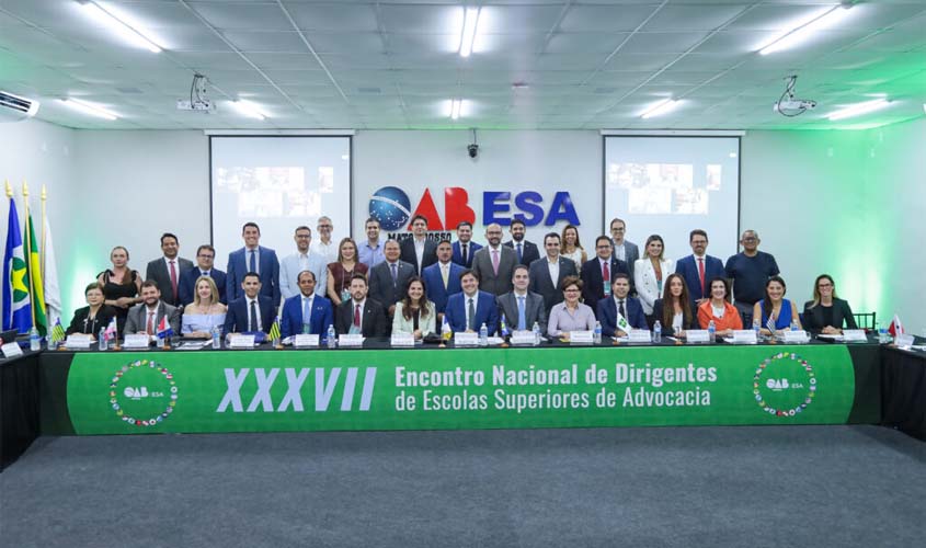 OAB Rondônia no Encontro Nacional de ESAs em Mato Grosso