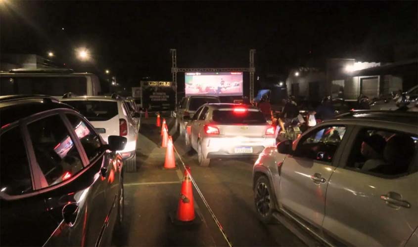 Cine Drive promove blitz educativa interativa