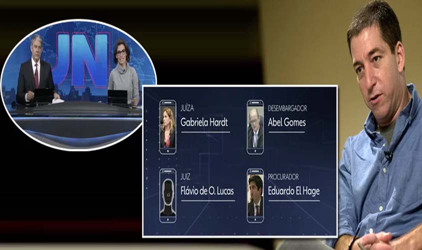 Glenn: todos os jornalistas querem acesso à Vaza Jato, menos a Globo 