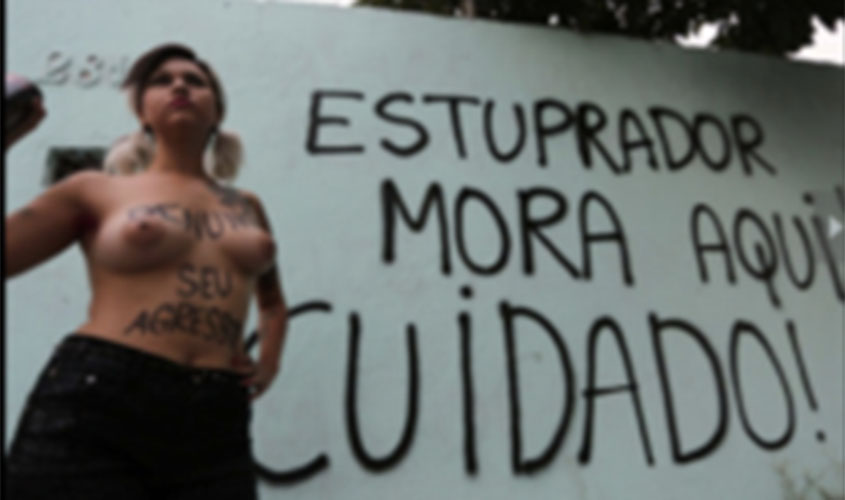 Exclusivo. Sara Winter é condenada por pichar em pensão de que foi expulsa que o dono é estuprador