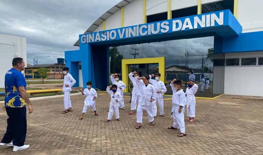 Pais e alunos do Talentos do Futuro prestigiam inauguração da primeira etapa da Vila Olímpica de Porto Velho
