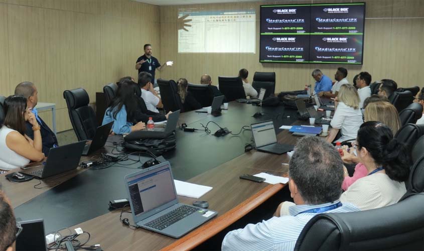 Secretários e diretores conhecem novo sistema de processo eletrônico da Alero