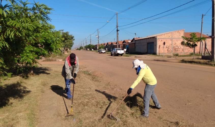 Cristal da Calama recebe equipes de mutirão de limpeza nesta quarta-feira (13)