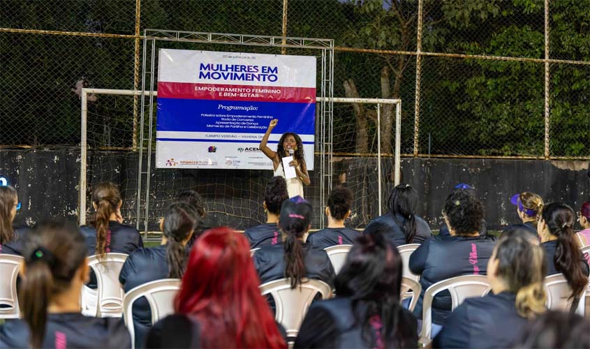 Mais de 100 mulheres participam do Mulheres em Movimento