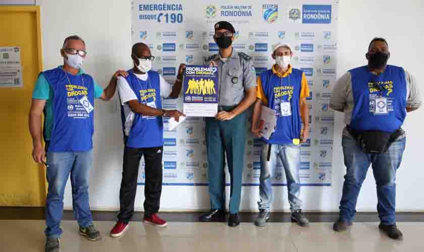 PMRO recebe organizadores do grupo de Narcóticos Anônimos