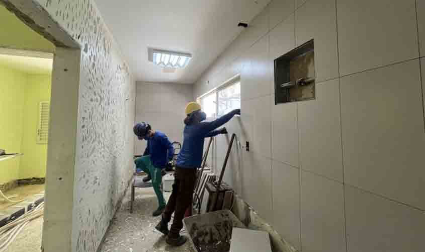 Reformas no Centro Cirúrgico do Hospital de Base avançam sem interromper cirurgias