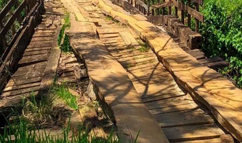 Deputado Alex Redano solicita substituição urgente de ponte na RO-133, em Ji-Paraná