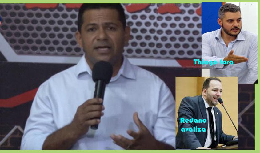 Sem Thiago Flores e com apoio de Redano, crescem as chances de Tiziu Jidalias em Ariquemes