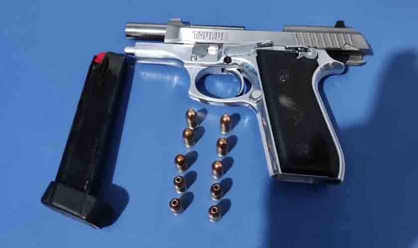 Policiais Militares de Urupá apreendem de arma de fogo durante abordagem