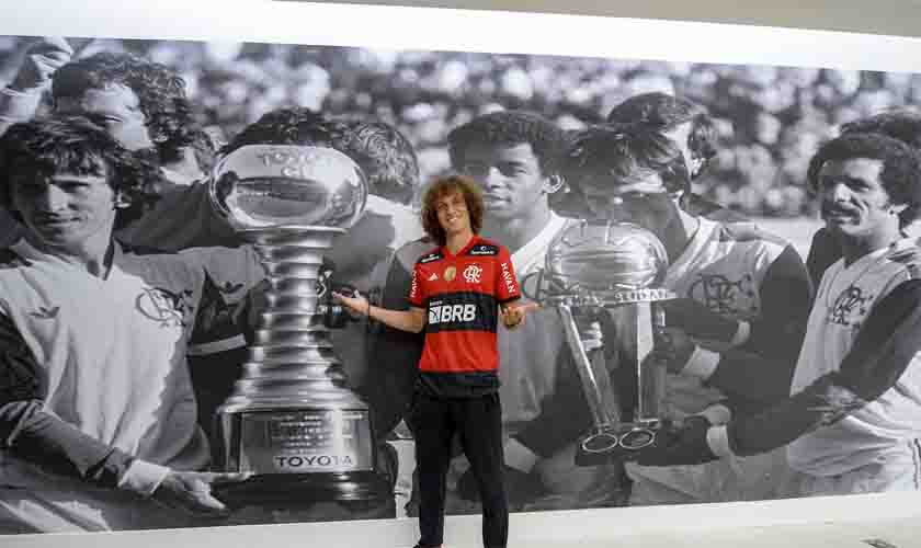 David Luiz é apresentado oficialmente pelo Flamengo