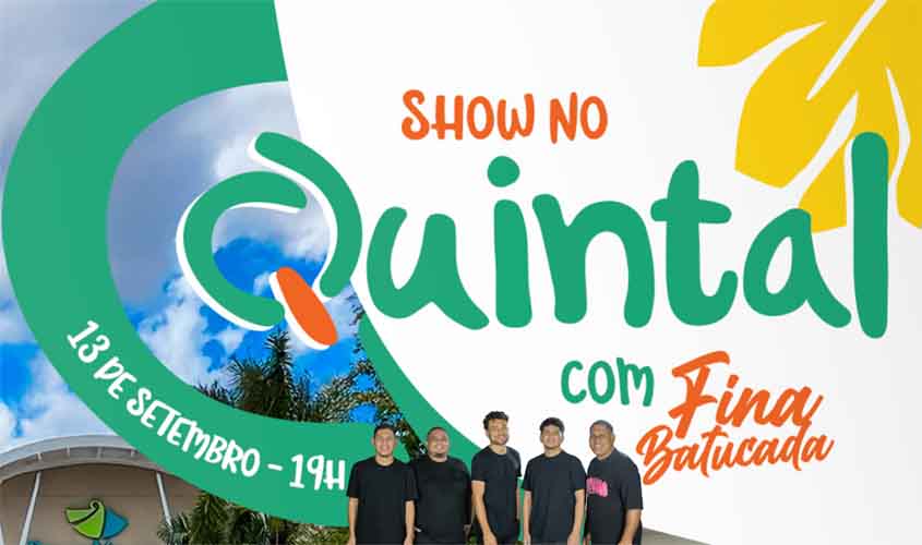 Grupo Fina Batucada se apresenta gratuitamente neste sábado (13), às 19h, em espaço cultural do shopping