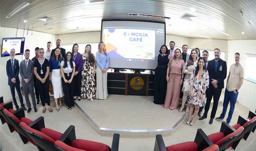 TRT-14 realiza primeira edição do Concilia Café em preparação à Semana Nacional da Execução Trabalhista