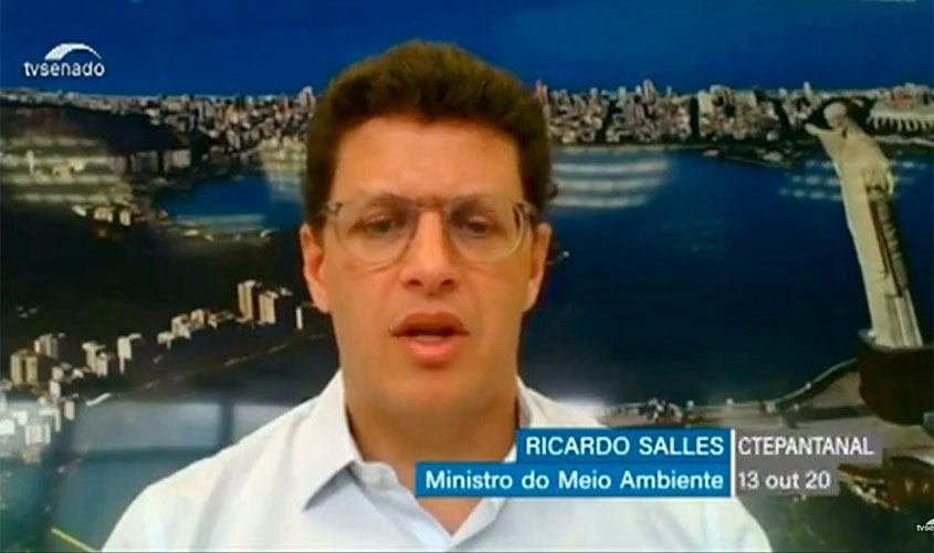 Presidente da Comissão de Meio Ambiente critica Salles por promover 'desmonte'