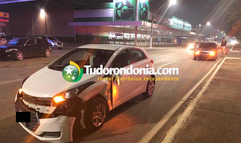Motorista embriagado causa grave acidente na Jorge Teixeira