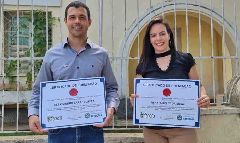 Pesquisador e jornalista da Embrapa Rondônia recebem prêmio Fapero de Ciência, Tecnologia e Inovação