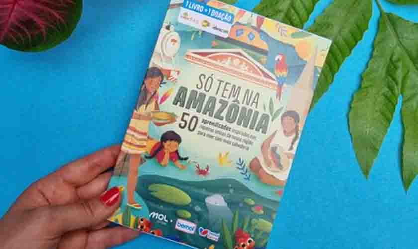 Livro ‘Só tem na Amazônia’ exalta as belezas e a cultura da região Amazônica