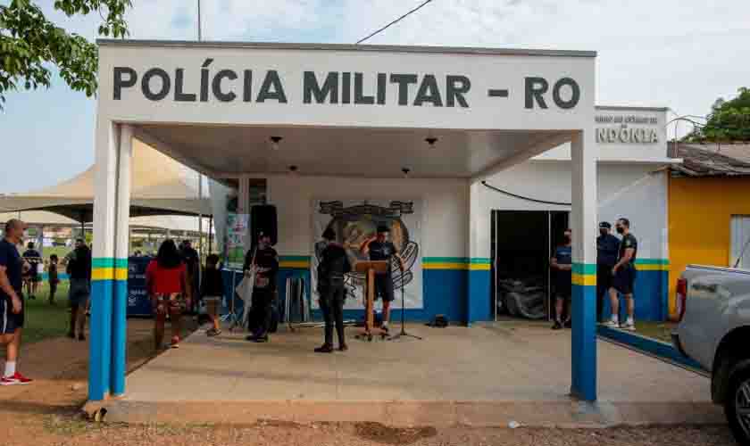 Base da PM é reativada pelo Governo de Rondônia para garantir mais segurança em bairros da zona Leste