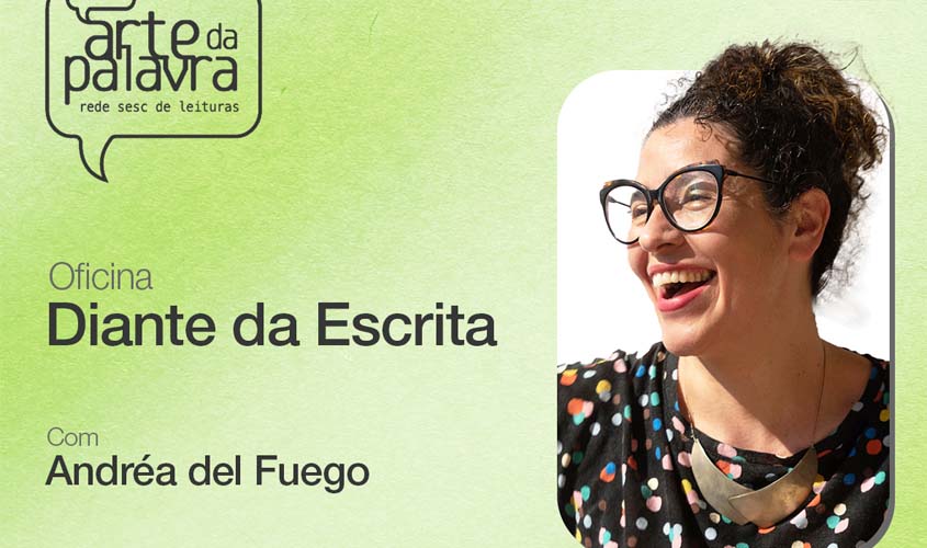 Sesc abre inscrições para a oficina “Diante da Escrita”, em Rondônia