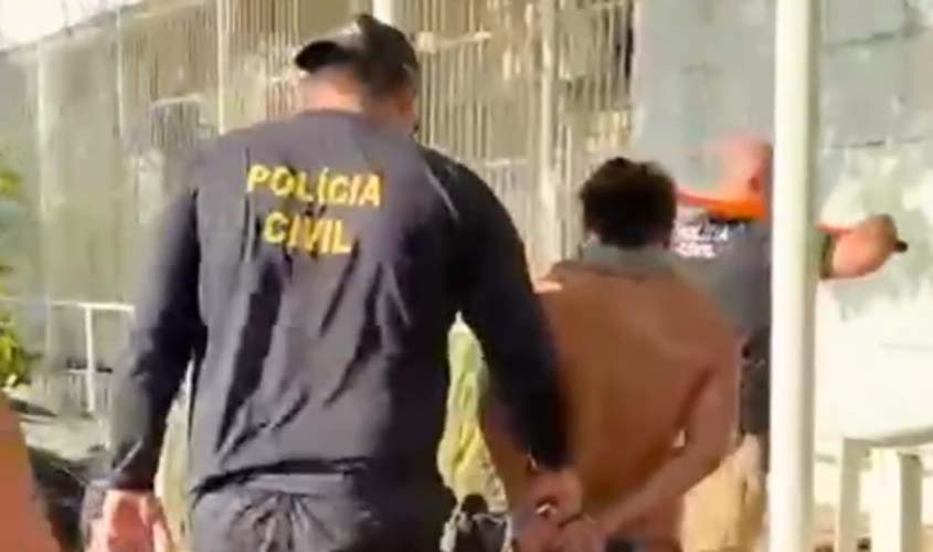 Suspeito de homicídio é preso na Estrada do Santo Antônio