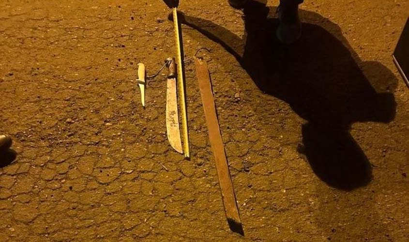 PM prende suspeito de homicídio no Riozinho, em Cacoal