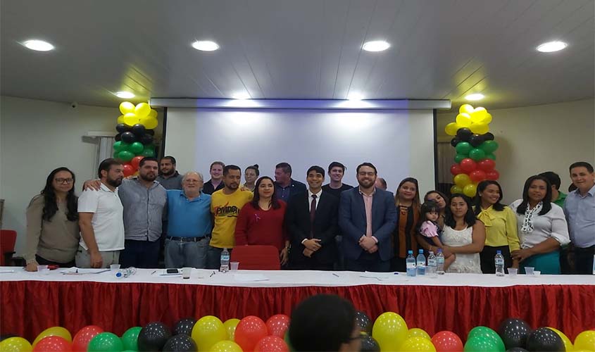 Vereador Márcio Oliveira é o novo presidente da Juventude Estadual do MDB - RO 