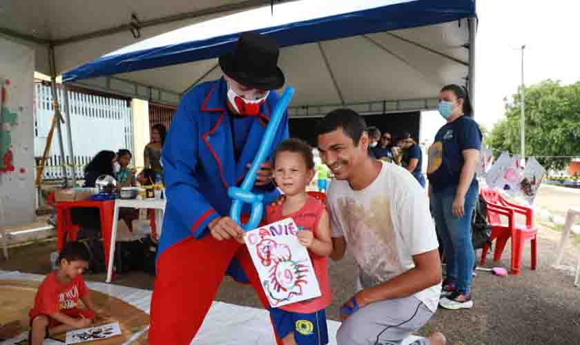 Rua de Lazer leva integração social aos moradores do bairro São Sebastião