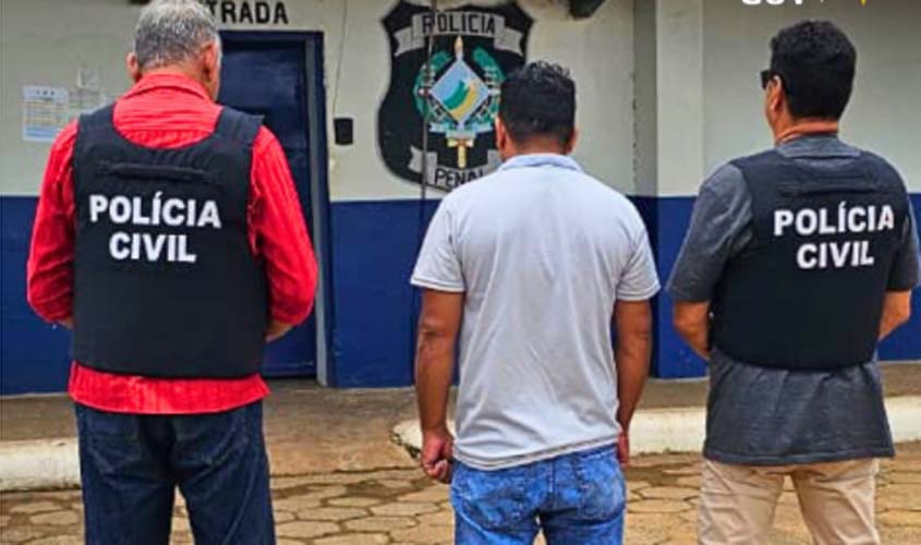 Polícia Civil prende acusado de estupro de vulnerável