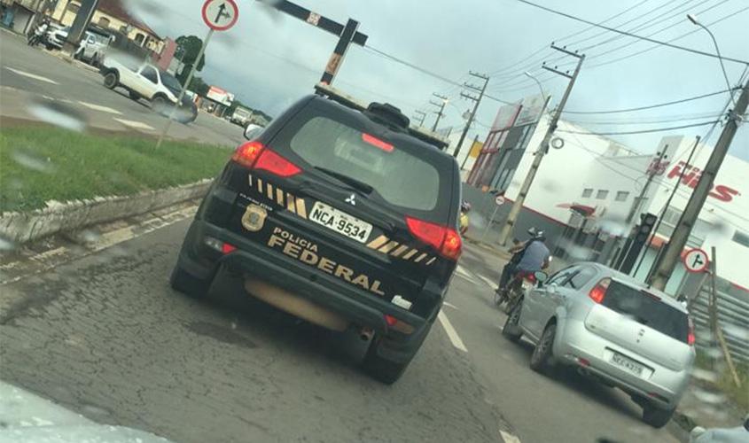 Veja a lista de quem recebeu a visita da PF na manhã desta sexta-feira em Ji-Paraná