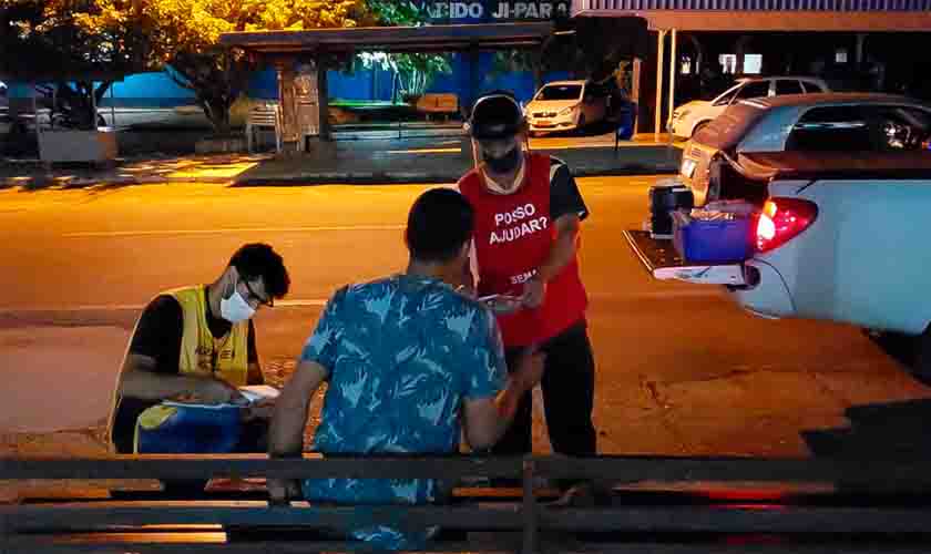 Prefeitura acolhe cerca de 20 pessoas em situação de rua