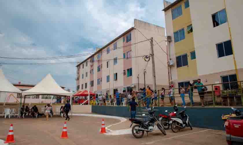 Parceria intensifica vacinação contra a covid-19 em residenciais populares de Porto Velho