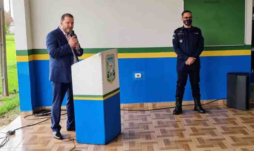 Material bélico adquirido com emenda do presidente Alex Redano é entregue ao 7º BPM, em Ariquemes