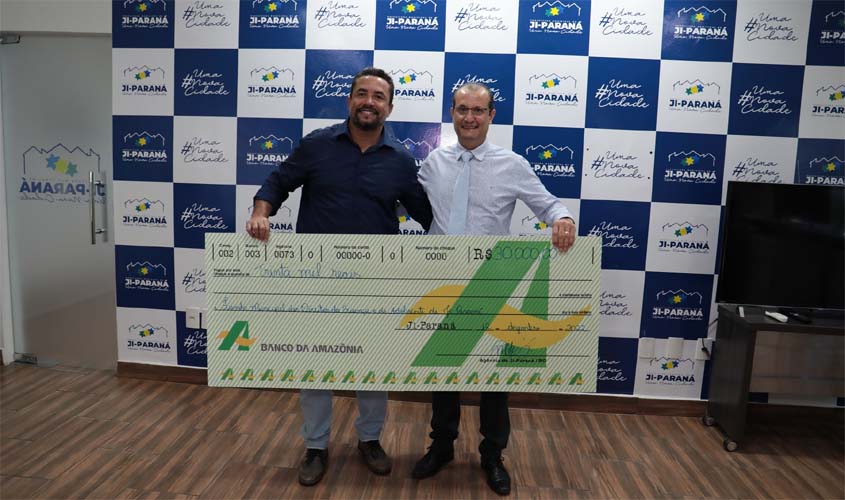 FMDCA recebe recursos financeiros do Basa, em parceria com a prefeitura