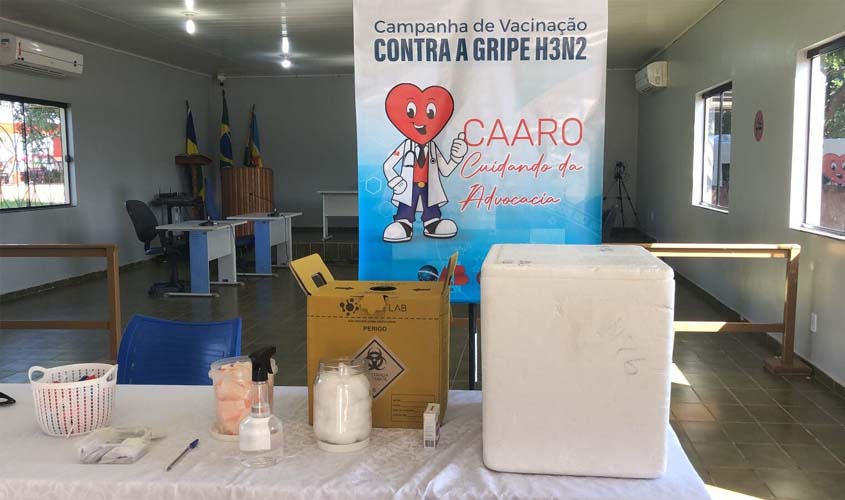 Campanha de Vacinação Contra a Gripe H3N2 atende a Advocacia no Interior