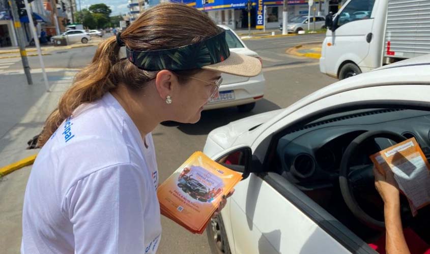 Semfaz realiza pit stop para sorteio de carro 0 km do programa 'Minha Nota tem Valor' 