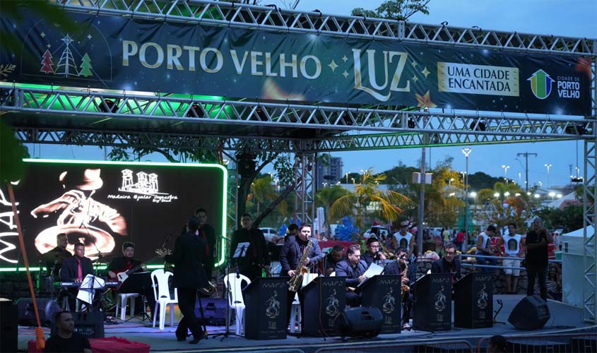 Natal Iluminado com atrações culturais no Parque da Cidade