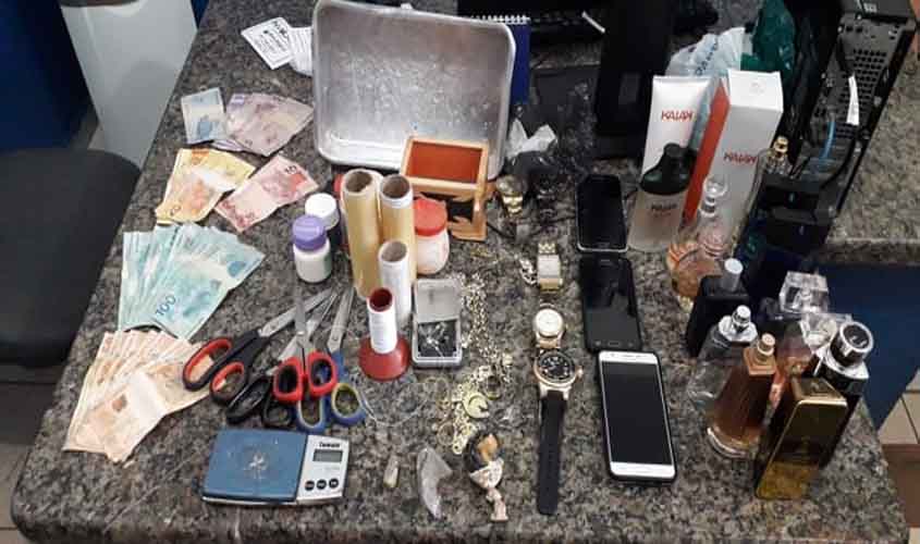 Polícia Militar de Cacoal fecha “boca de fumo” no bairro Parque dos Lagos