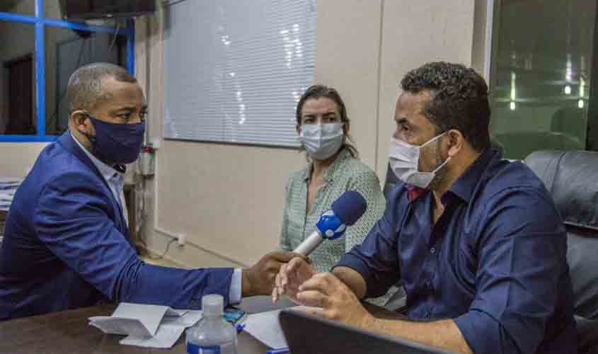 Isaú Fonseca se reúne com o Comitê de Enfrentamento à Covid-19