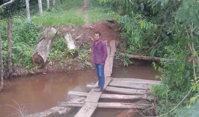 Vereador Cidinei da 200 visita produtores e solicita apoio da Secretaria de Agricultura