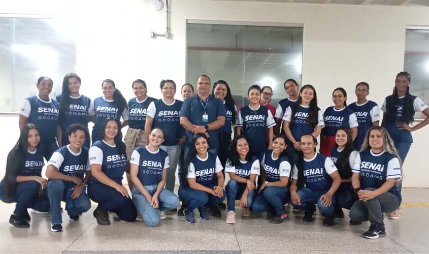 SENAI CETEM inicia turma feminina de eletricidade