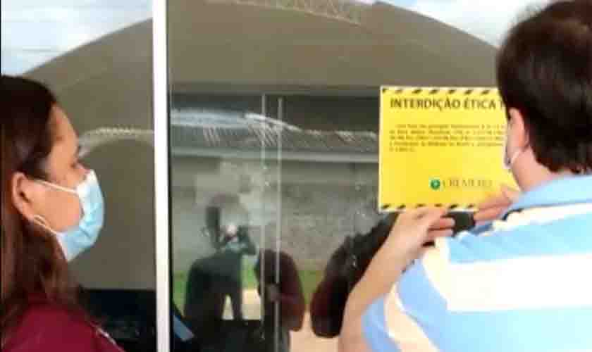 Cremero realiza interdição ética-médica total de hospital em Parecis por tempo indeterminado