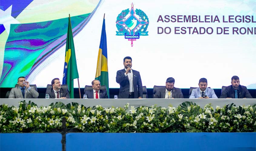 Assembleia realiza abertura do ano legislativo da 11ª Legislatura