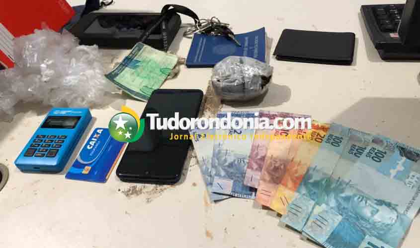 Força tática prende homem acusado de venda de droga na zona leste da capital